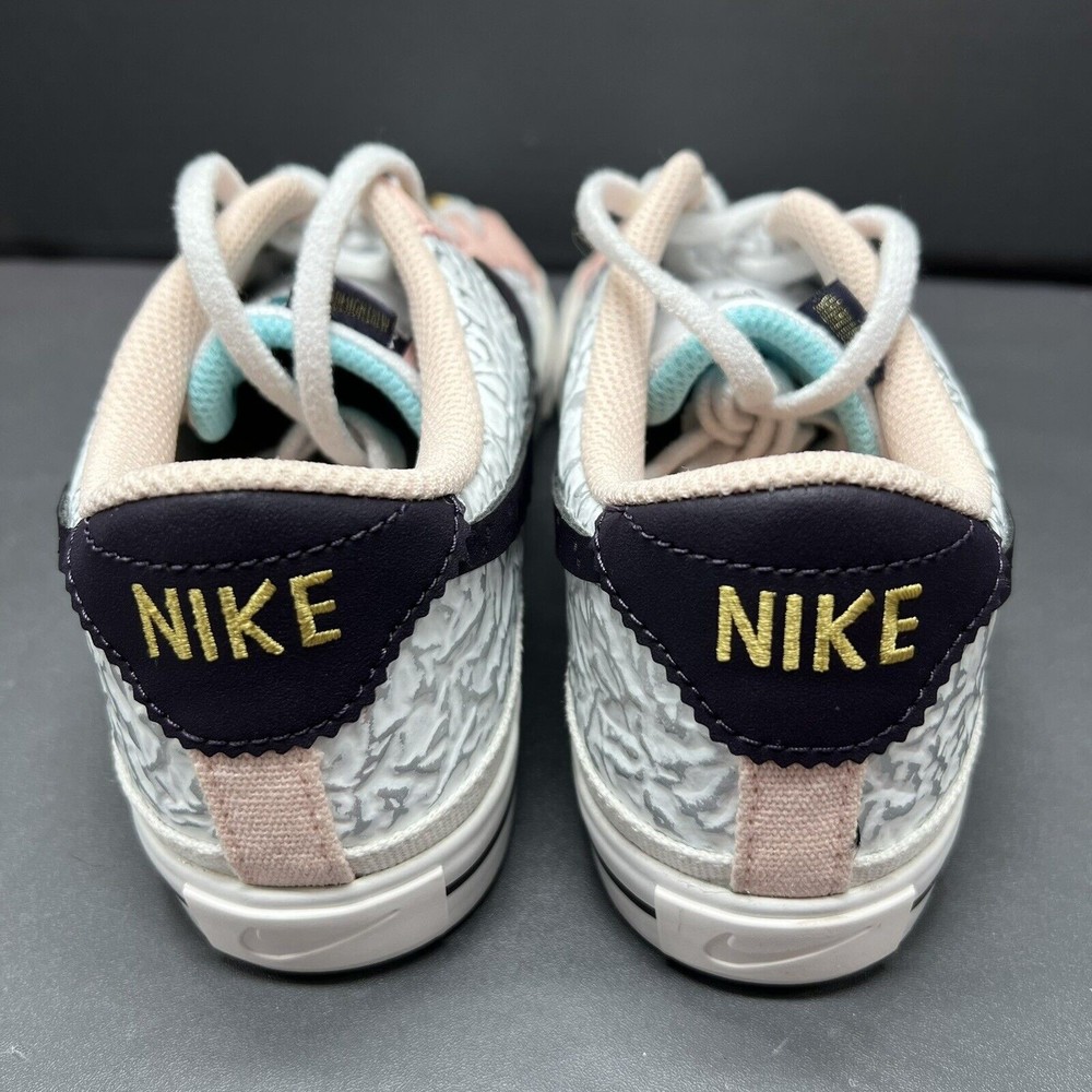Nike Court Legacy SDC White Pink Silver Serena Williams DJ1454-100 Women Size 7 - Picture 6 of 13